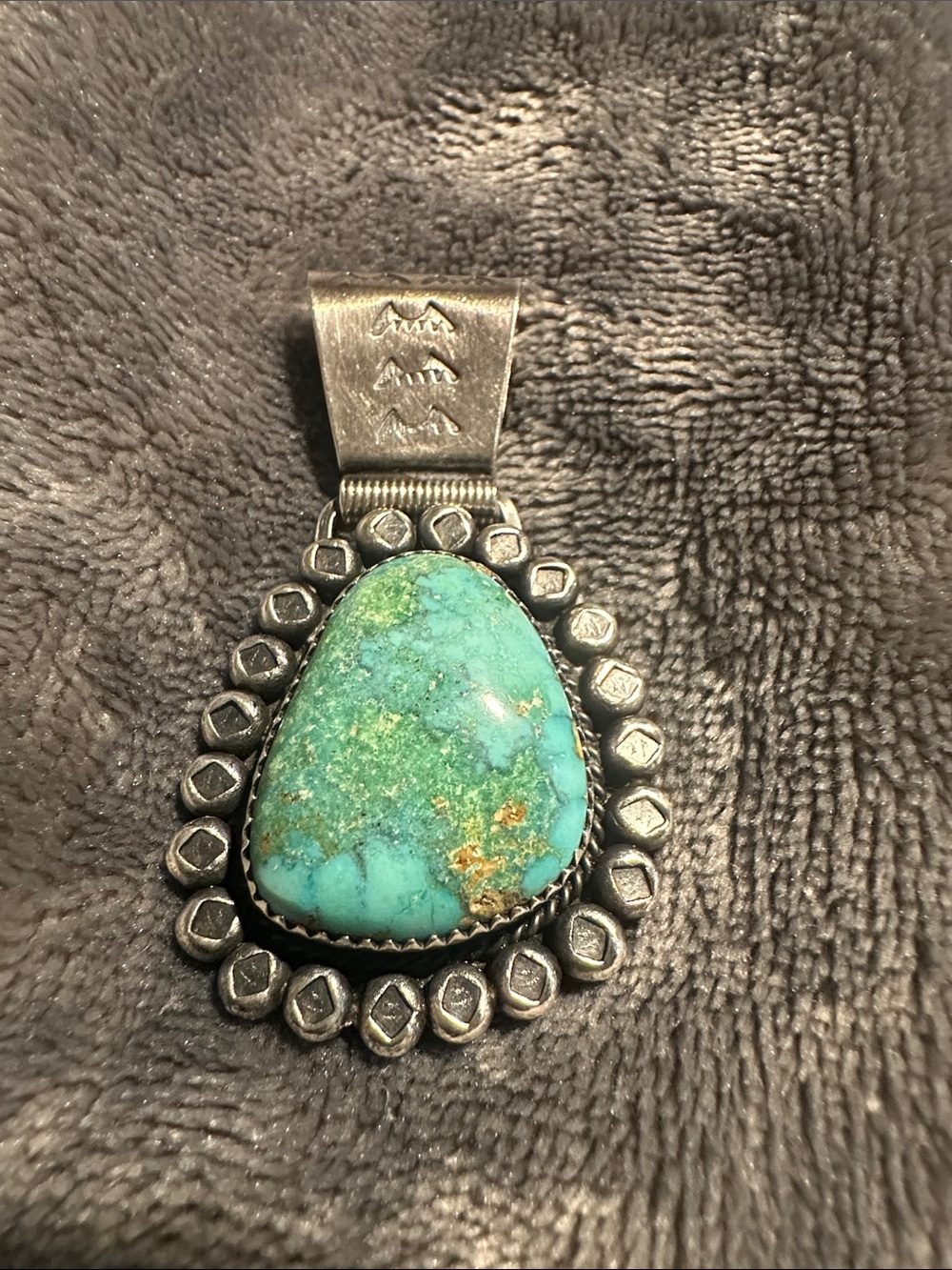 Royston Turquoise Pendant